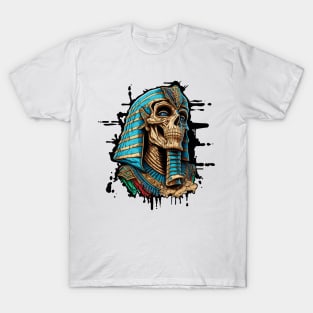 Egyptian Mummy Skull T-Shirt